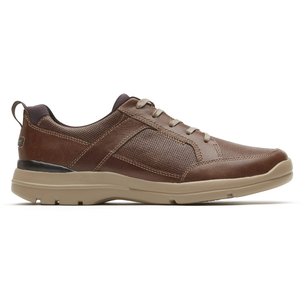 Rockport Mens Sneakers Brown - City Edge Lace-Up - UK 089-PQJGAO